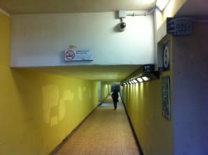 Il sottopasso della Staizone di Ladispoli-Cerveteri