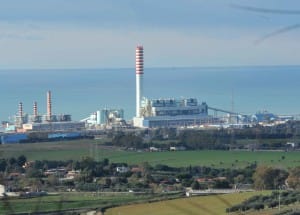 La centrale di Torrevaldalica Nord