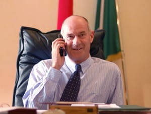 Il Sindaco di Tarquinia Mauro Mazzola