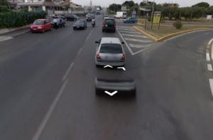 Un'immagine della zona fornita da Google