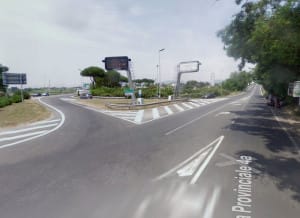 L'immagine di Google Street view