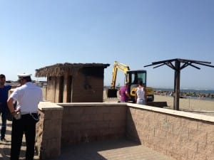 Lo stabilimento rimosso