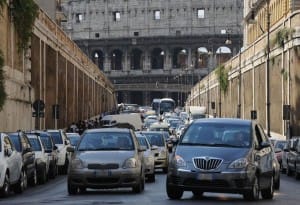 Il traffico nella Capitale