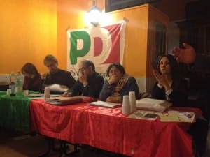 Il momento della proclamazione dei risultati