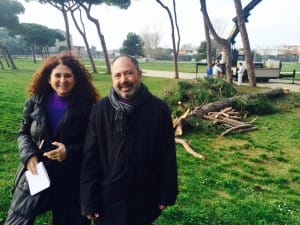 Villa Guglielmi durante i lavori