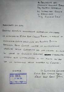 Richiesta di convocazione conferenza capigruppo depositata da Elena Carone