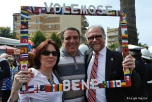 Il delegato Franco Iannilli con il sindaco di Heusenstamm Jacoby