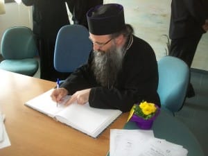 Il vescovo ortodosso Padre Siluan Span