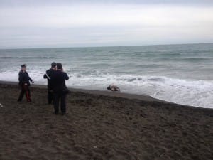 Il corpo rinvenuto