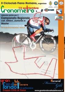 Locandina Cronometro Fiano ROmano 2014