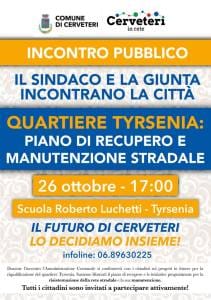 Locandina incontro Tyrsenia