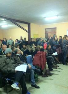 Un momento dell'incontro a Passoscuro
