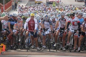 Partenza Garibaldina 2012 con Francesco Moser