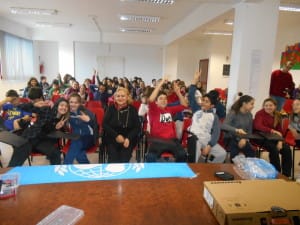 Unicef con alunni Media Carducci