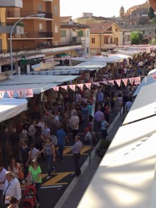 il mercato di Forte dei Marmi a Montalto