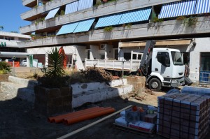 Lavori in corso al Quadrato di Cerenova