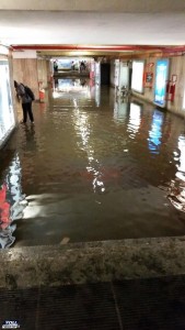 metro a allagata