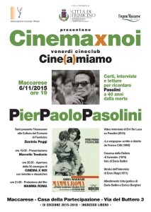 locandina_Cinemaxnoi_Pasolini