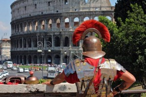Centurioni a Roma. La mappa. fori imperiali - fotografo: benvegnù - guaitoli - lannutti