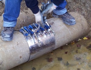 riparazione acquedotto