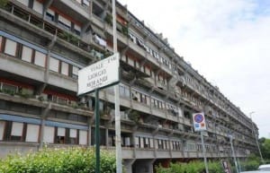 Il luogo del delitto (Foto Omniroma)