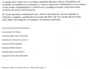 Cupinoro richiesta carotaggi 2