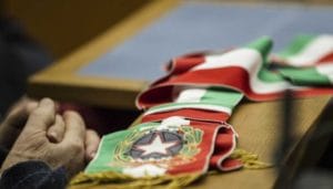 fascia tricolore sindaco