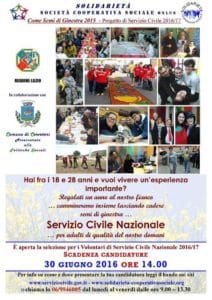 locandina servizio civile
