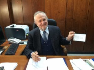 Esterino Montino sindaco di Fiumicino