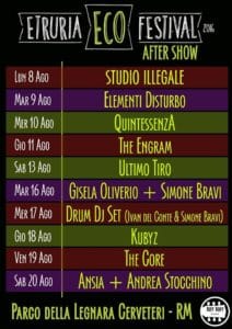 Etruria Eco Festival After Show