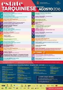Programma Estate Tarquiniese Agosto