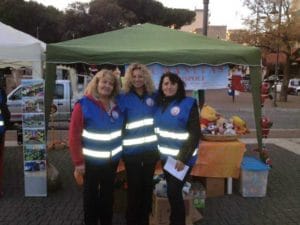 Ida Rossi ed altre operatrici di Humanitas