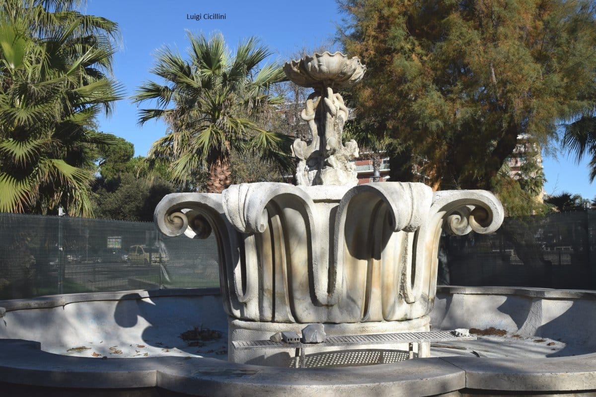 Ladispoli, fontana del capitello piacentini: riprendono i lavori ... Vasca fontana