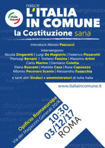 Italia in comune 3 dicembre