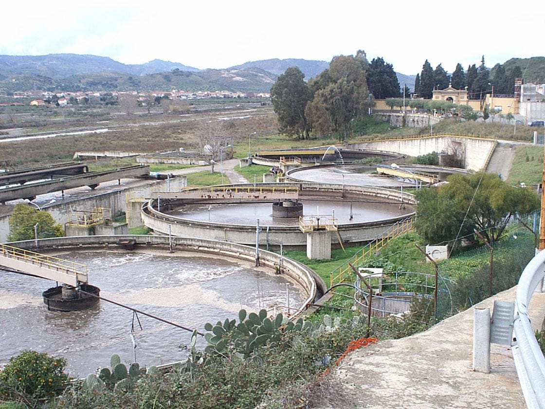 Un depuratore delle acque