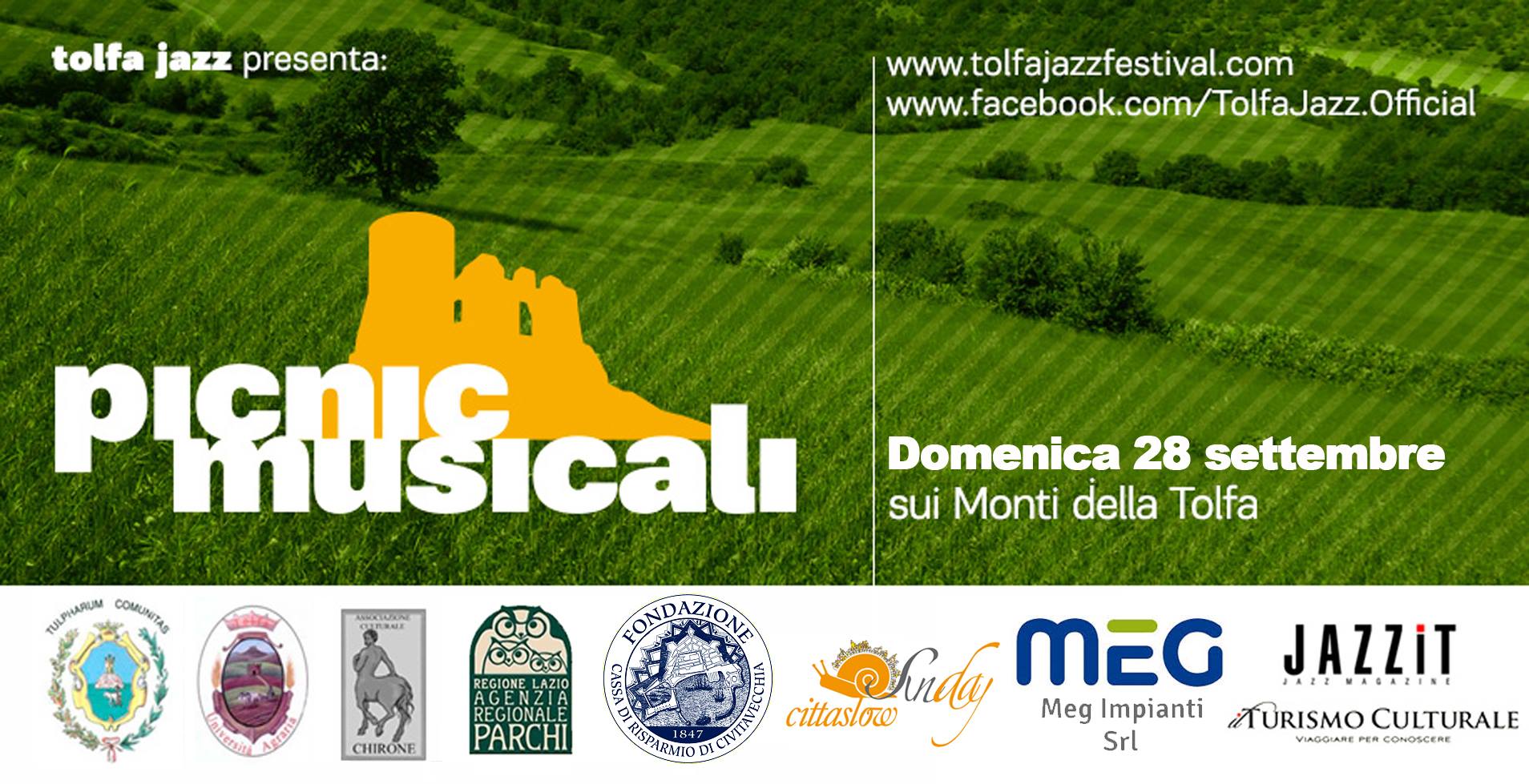 Tolfa: domenica 25 nuovo appuntamento con i pic nic musicali