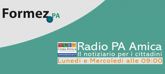 Radio P.A. del 27 febbraio 2015: Lavoro: 46 esperti selezionati da Formez PA