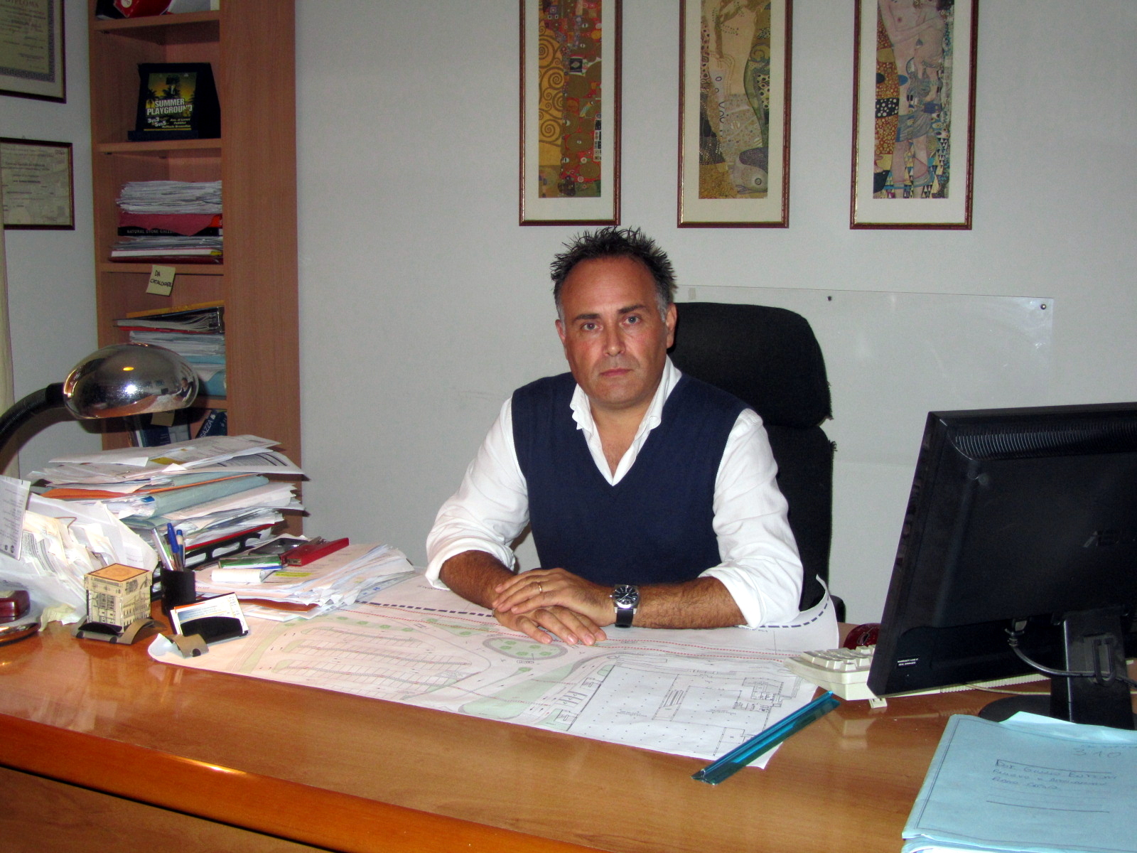 L’Assessore ai LL.PP. Raffaele Bronzolino