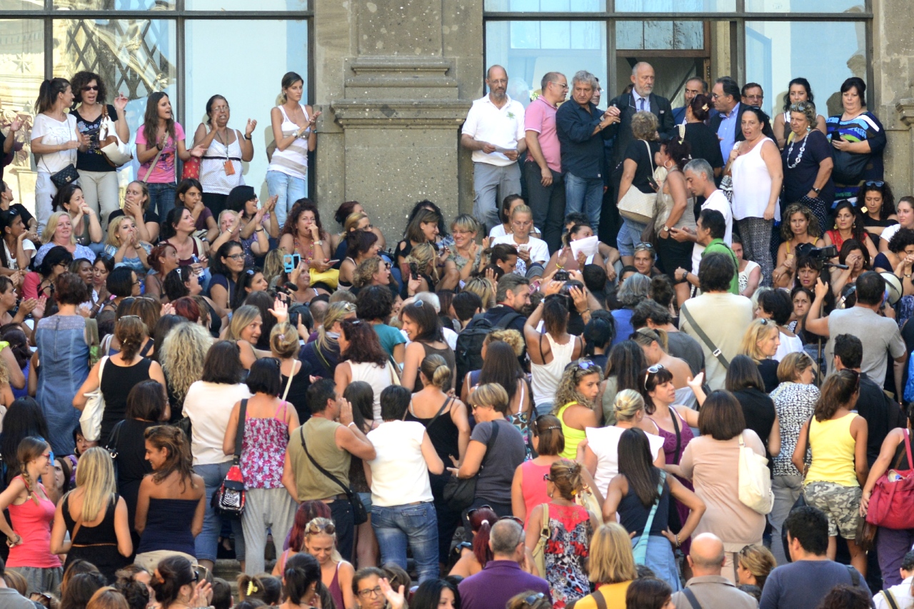 SCUOLA, PRECARIE IN PIAZZA CAMPIDOGLIO: “IMPUGNEREMO BANDI” – FOTO 5