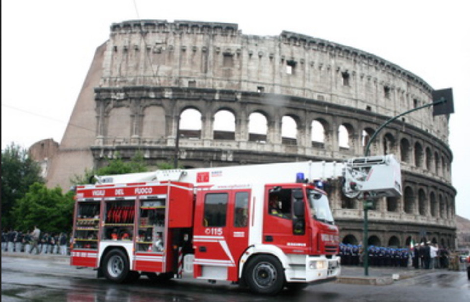 vigili del fiuoco roma