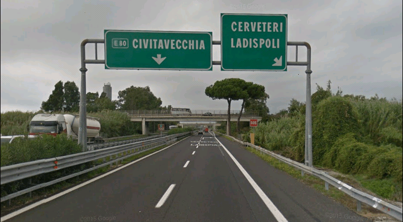 A12 uscita Cerveteri A12 uscita Cerveteri