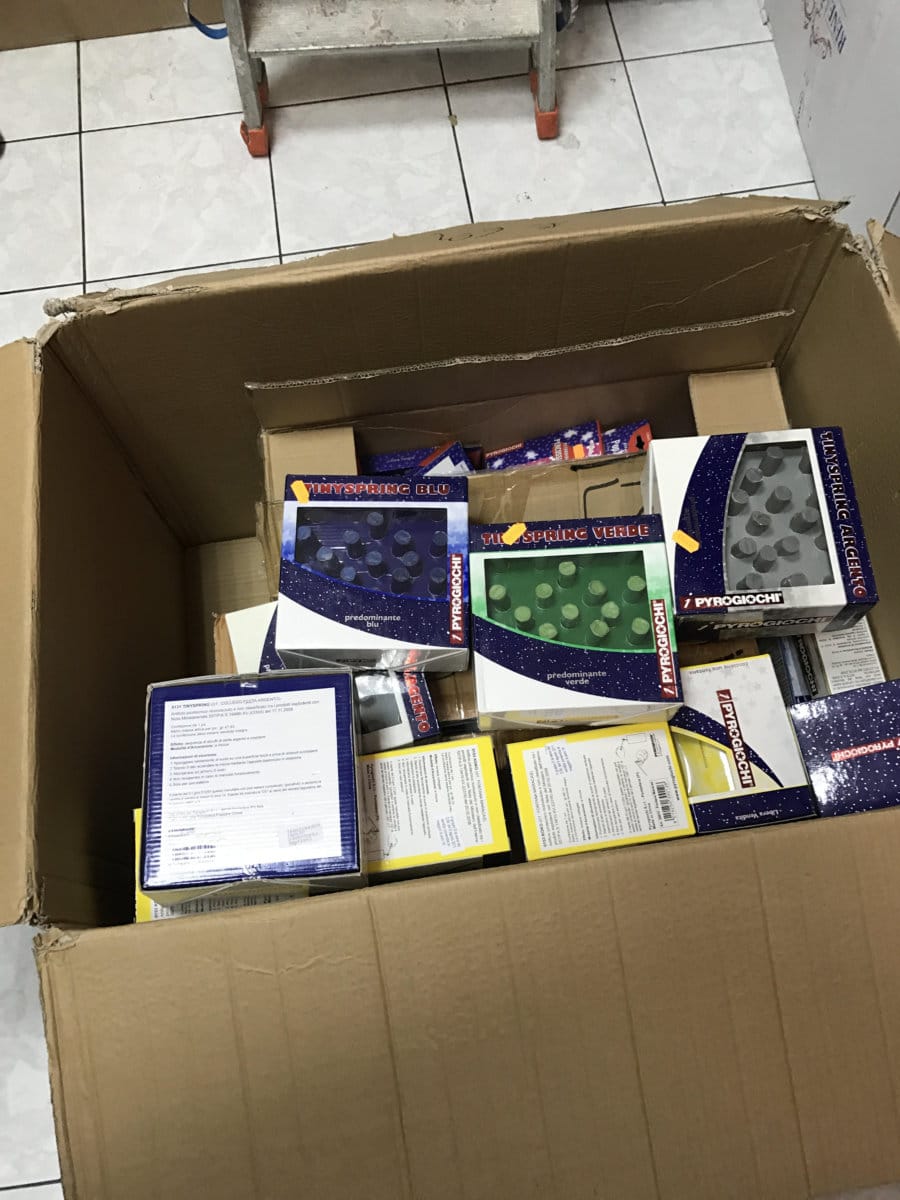 fuochi civitavecchia