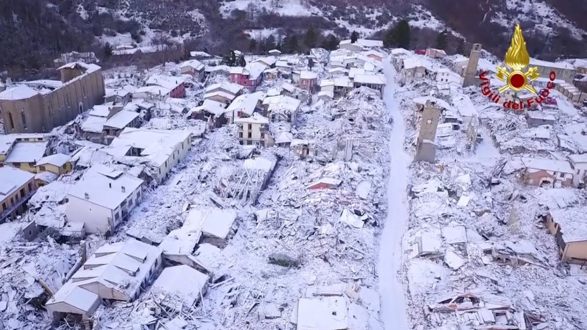 TERREMOTO NEVE AMATRICE
