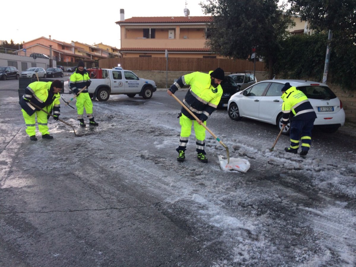 protezione civile ghiaccio