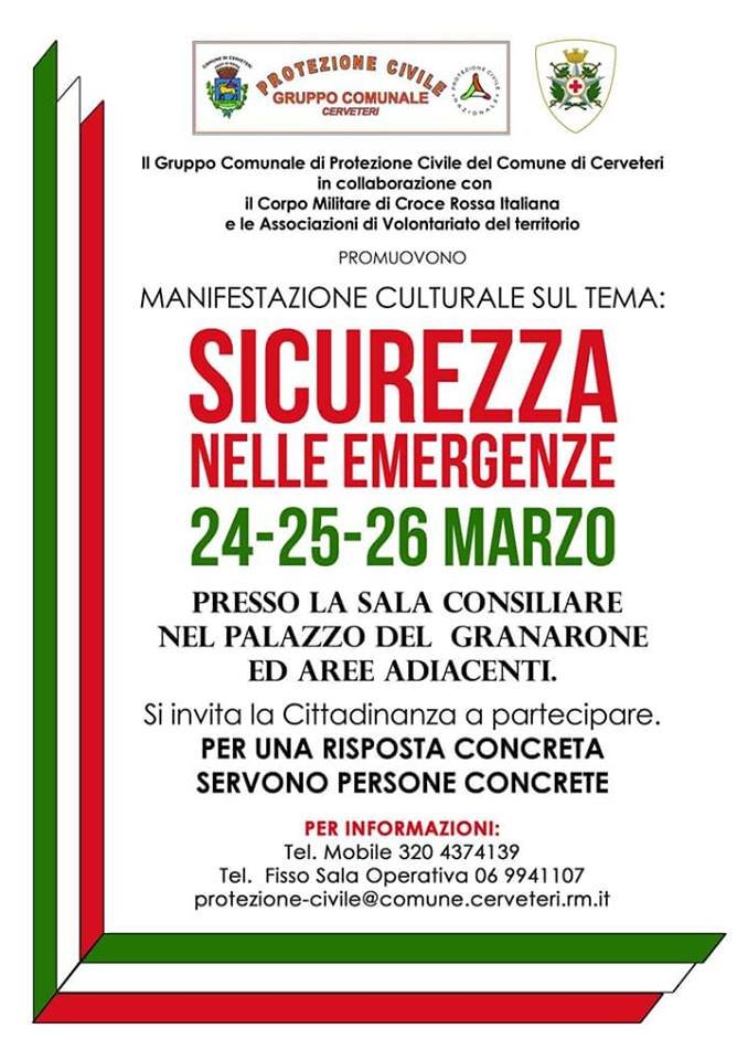 protezione civile in sicurezza