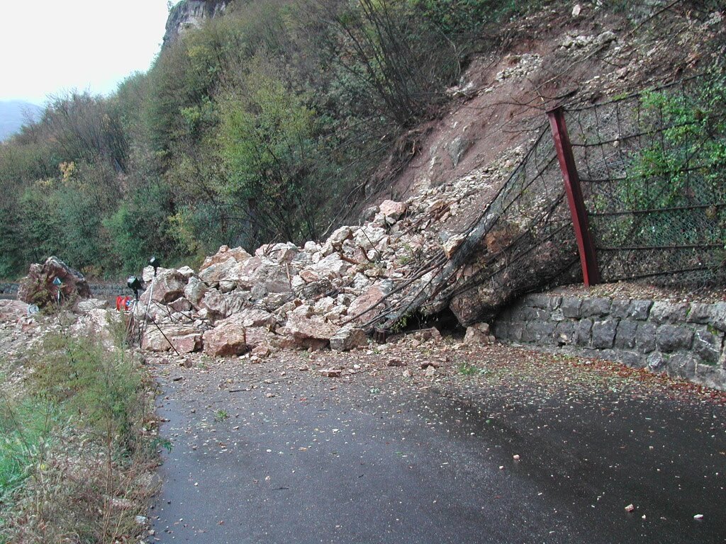 rischio idrogeologico frana