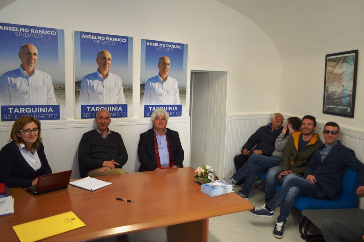 Il candidato sindaco Ranucci e l’assessore Centini