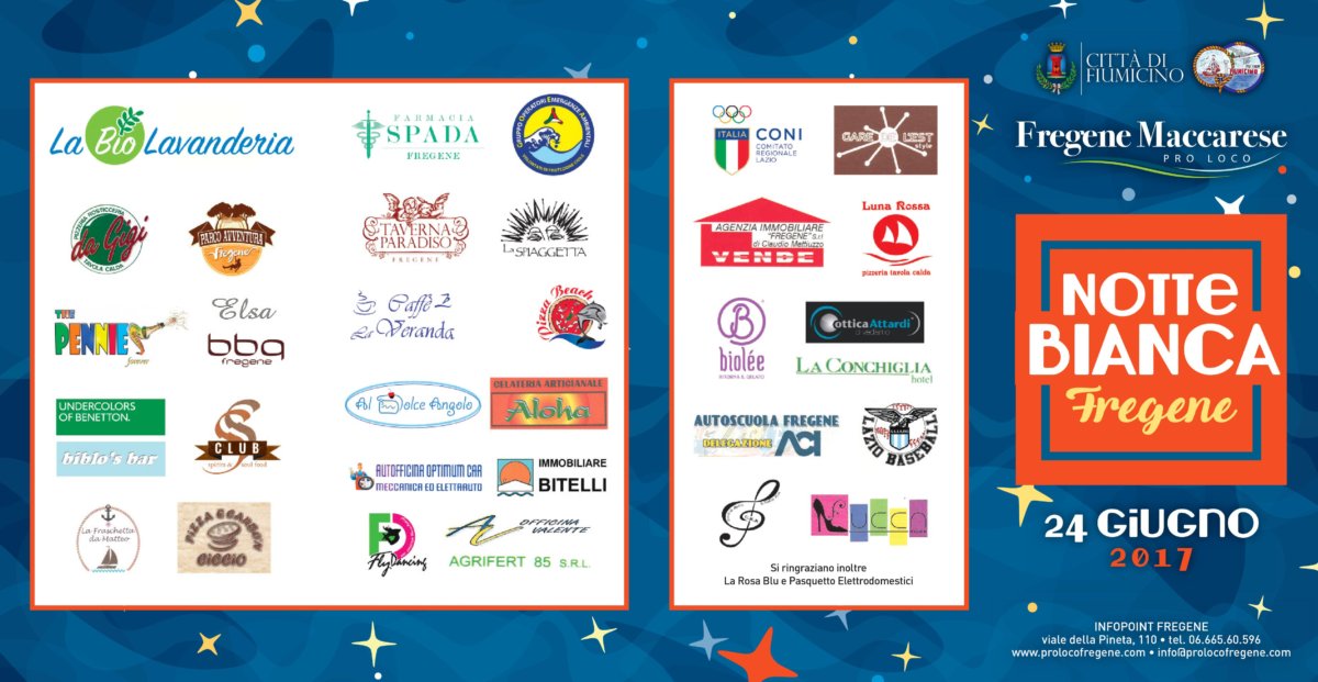 Fregene, il 24 giugno la Notte Bianca: ecco il calendario degli eventi