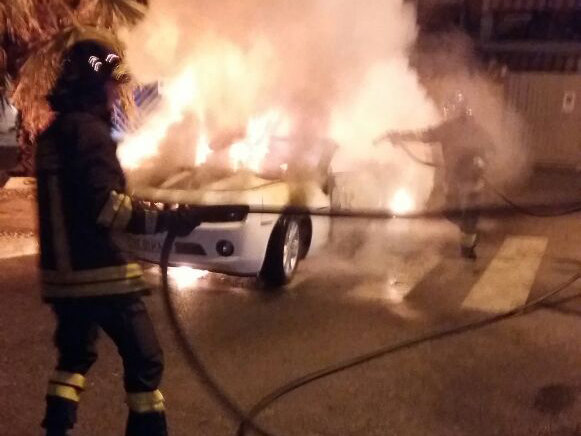 incendio auto