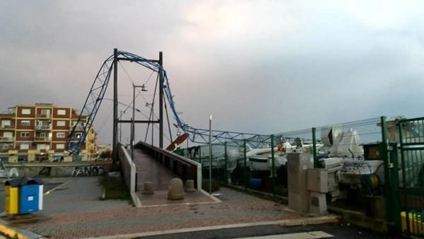 passerella bitti vaccina tornado